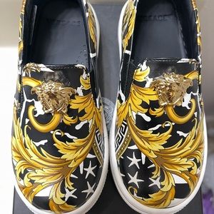 Versace Kids Shoe (Barocco Printed)